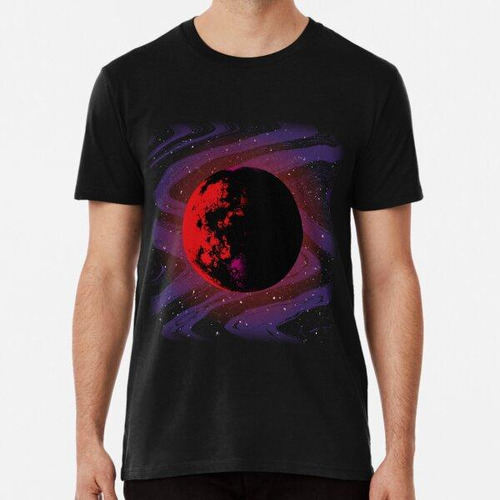 Remera Nebulosa De La Luna De Sangre - Tercer Cuarto Algodon