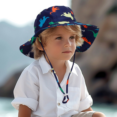 Sombrero De Playa Transpirable Para Niños De Verano