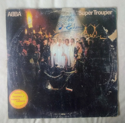Abba Super Trouper Vinilo Original 1980