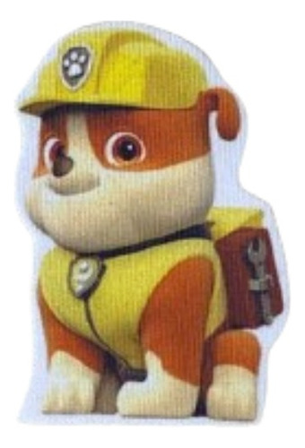 Parches Estampados Termoadhesivos Rubble Paw Patrol