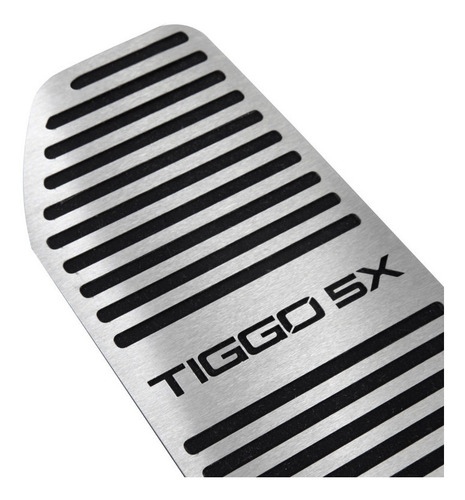 Imagem 3 de 3 de Descanso De Pé Aço Inox Tiggo 5x