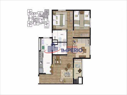 Imagem 5 de 9 de Apartamento Em Guarulhos Bairro Vila São Ricardo - V2294