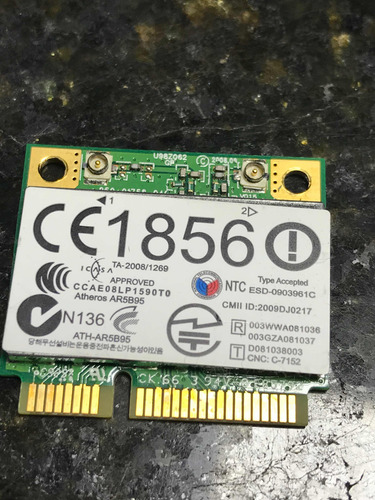 Placa Wi-fi Hp Pavillion Dv4-2014br Nb Pc Br2 Amd(#0387) (Usado)