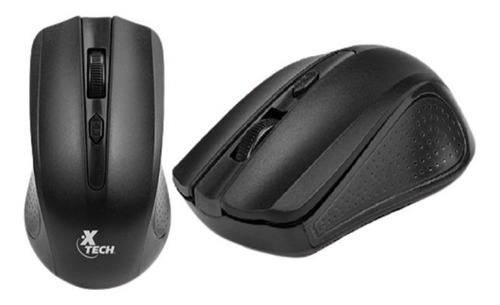 Mouse Xtech Xtm-300 Inalámbrico 4 Botones Negro