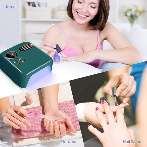 Lámpara De Uñas Led Inalámbrica, Secadora De Uñas Bet, Luz D
