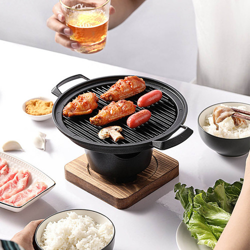 Parrilla De Barbacoa Coreana Pequeña Sin Humo For Una Perso