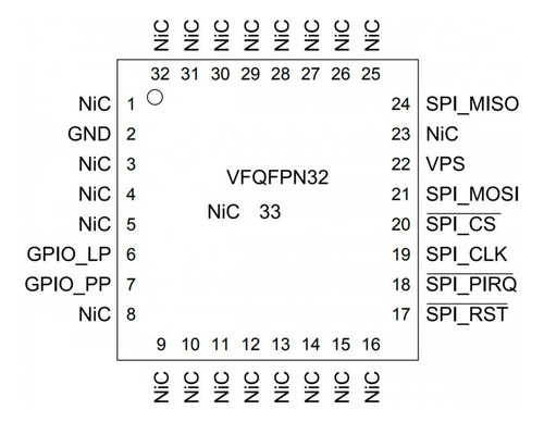Ci Pxahd4 Mcu Arm Sc300 32bit Qfn32 St33htph2x32ahd4