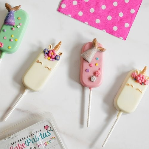Set De 2 Moldes Cakepaletas Mágico Parpen