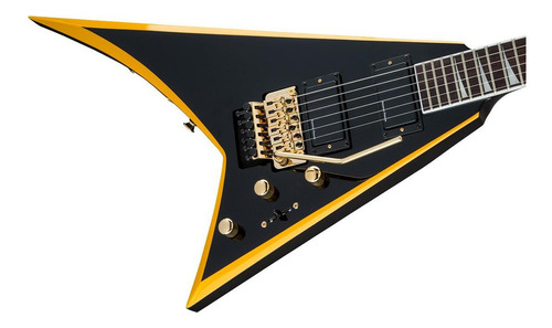 Guitarra Eléctrica Jackson X Series Rhoads Rrx24 Blk Yellow