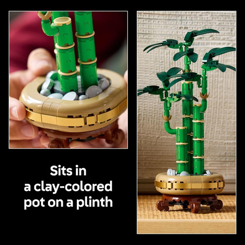 Lego Botanicals Bamboo Planta 10344 - 325 Piezas 325 Flores