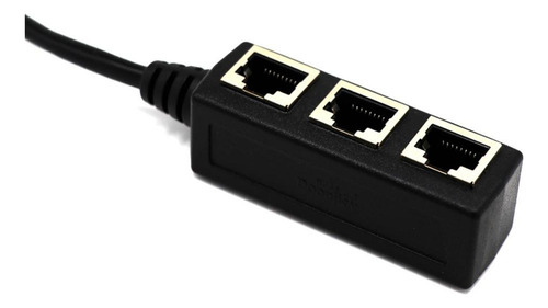 Rj45 1 A 3 Cable De Adaptador Del Extensor Del Divisor Del