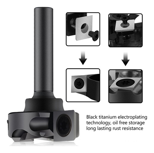 Broca De Enrutador De Superficie Spoilboard De 3/4 Pulgadas