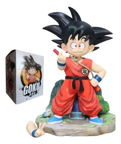 Figura Goku Dragon Ball 19 Cm En Caja Anime Dbz Bootleg