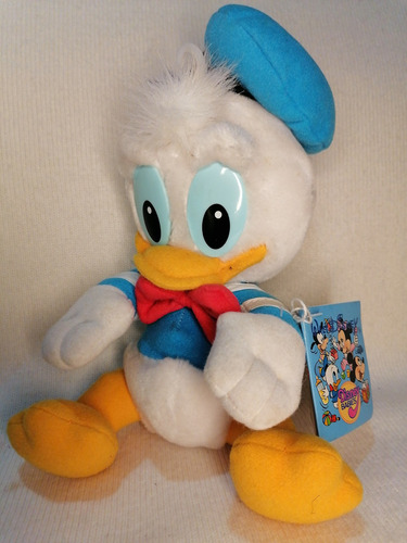 Peluche Original Pato Donald Disney Babies Playskool 1988.