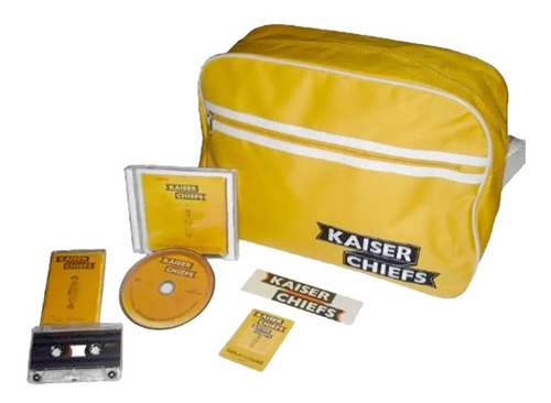 Kaiser Chiefs Education Education & War Cd + Cassette + Bag