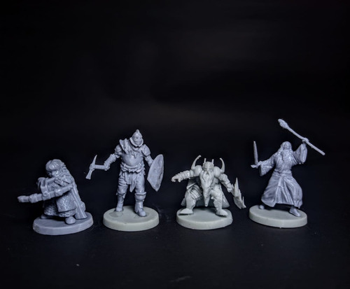 Dnd Figuras Heroes Ii Set Dungeons And Dragons 