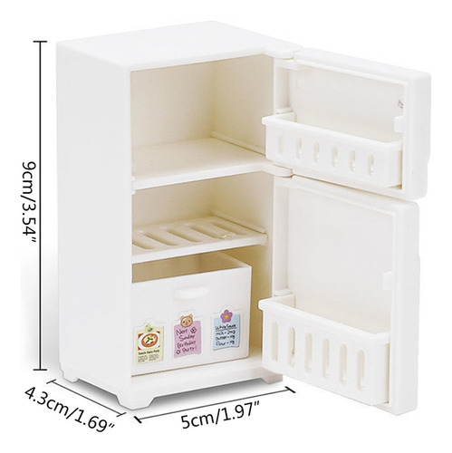 Refrigerador Blanco Modelo Para Cocina Con Mini Congelador P