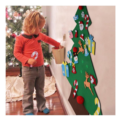 Aytai Diy Fiente Fiente Ejunto De Árbol De Navidad Con Adorn