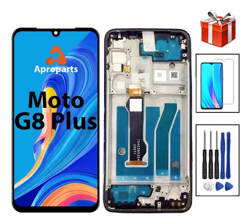 P-m Pantalla Lcd Compatible Con Motorola G8 Plus Con Marco
