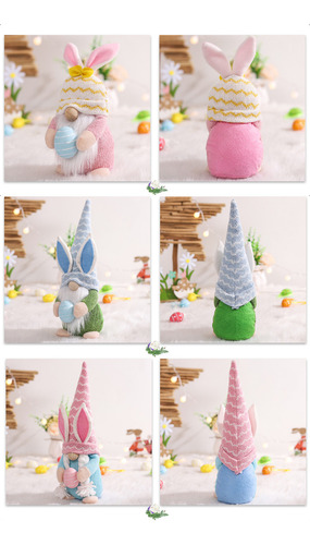 Muñecos De Pascua, 3 Piezas