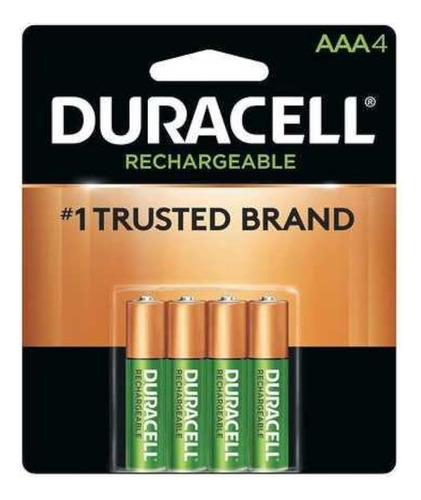 ~? Recarga Precargada De Duracell. Batería, Aaa (paquete De 