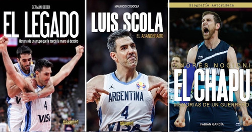 Imagen 1 de 1 de Luis Scola, El Abanderado + El Legado + El Chapu