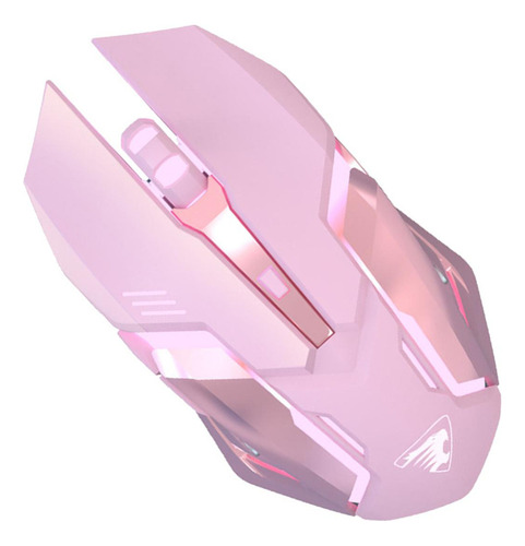 Portátil G304 2.4g Mouse Sem Fio 7 Botões 3 Cor De Rosa