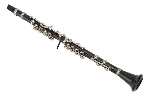 Réplica De Modelo De Clarinete En Miniatura, Soporte Y Funda