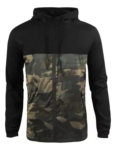 Chaqueta De Neopreno Camuflaje Militar Hombre Casual Reimer