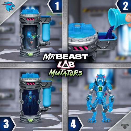Mrbeast Lab Mutators Ultimate Beast Mutators Mr Beast Pantera Celeste