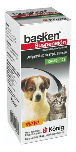 Basken Suspeción Antiparasitante Perro Y Gato X 15 Ml 