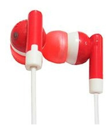 Auricular Supersonic Iq-101 Rojo - Tecsys
