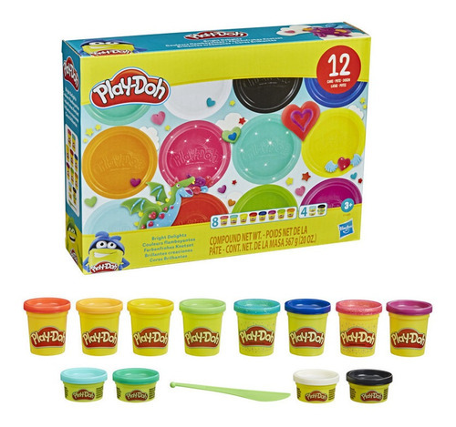 Play Doh Set de masas de Brillantes Creaciones para manualidades