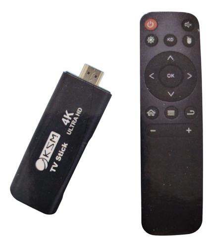 Tv Stick Kms Uhd 4k Android 13 Smart Tv 2.4/5hgz 16/256gb Negro Estándar
