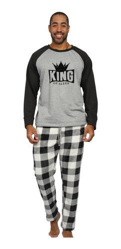 Pijama Hombre Sudadera Manga Y Pantalón Ropa Para Dormir