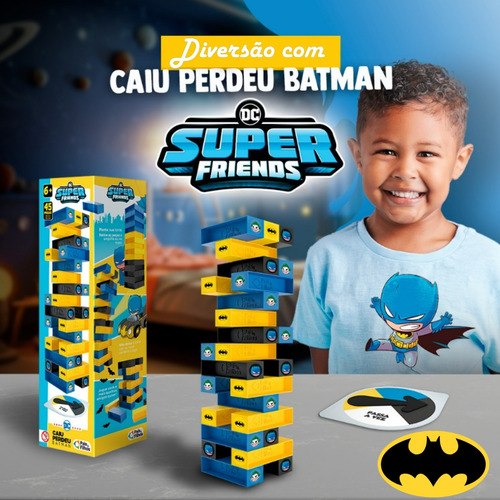 Brinquedo Batman Coringa Torre Caiu Perdeu Dc Super Friends