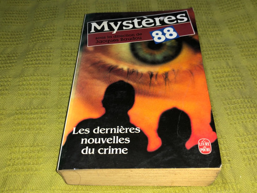 Mysteres 88 - Jacques Baudou - Le Livre De Poche