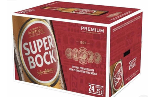 Cerveja Portuguesa Super Bock Mini