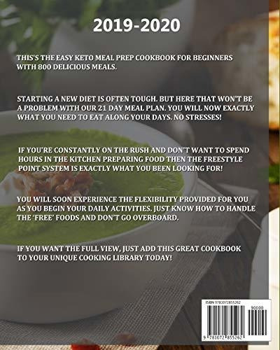 The Easy Keto Meal Prep 800 Easy And Delicious Recipes - 21, De Kalton, Aphanie., Vol. 1. Editorial Independently Published, Tapa Blanda En Inglés, 2019