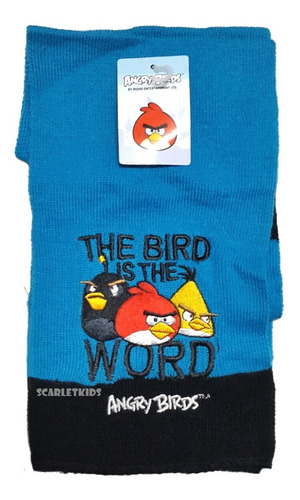 Bufanda Angry Birds Licencia Original