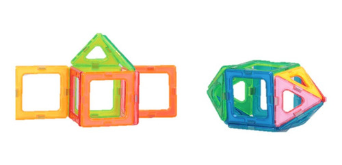 Imagem 3 de 3 de Blocos Magnéticos Para Montar - 20 Pçs - Magforma