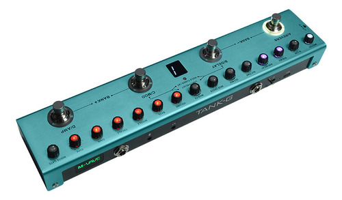 Pedal Multiefeitos Recarregável M-vave Tank-g