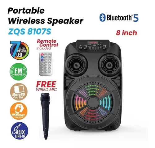 Parlante Bluetooth Portátil ZQS6137