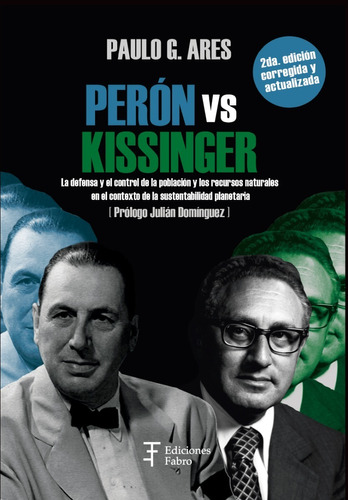 Imagen 1 de 2 de Perón Vs. Kissinger - Ed. Fabro