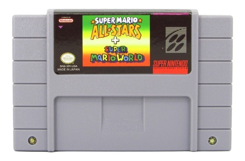 Imagen 1 de 9 de Super Mario All-Stars + Super Mario World  Super Mario Standard Edition Nintendo SNES Físico
