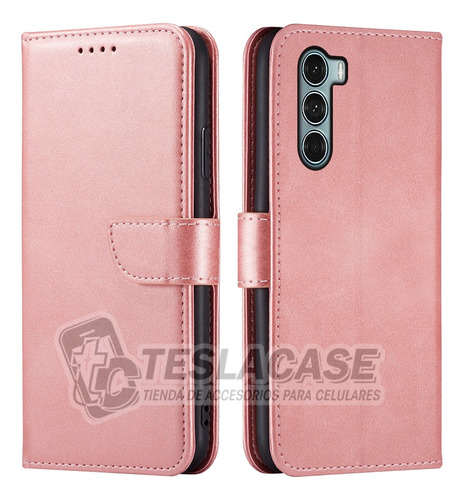 Carcasa Para Motorola G200 5g Flipcover Gold-rose