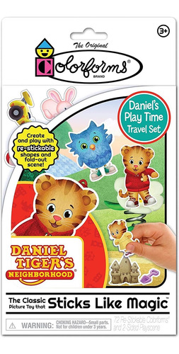 Colorforms Juego De Viaje - Daniel Tiger