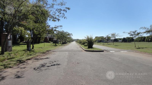 Imagen 1 de 24 de Lote Sobre Calle Ppal. Fondo Especial Con Laguna Armada