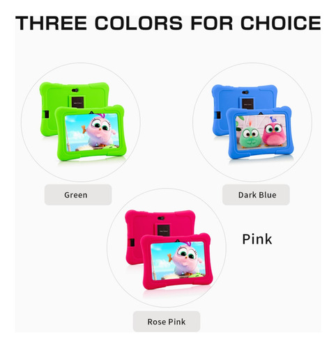 Tablet Para Niños De 7 Pulgadas Pritom Quad Core Android 10