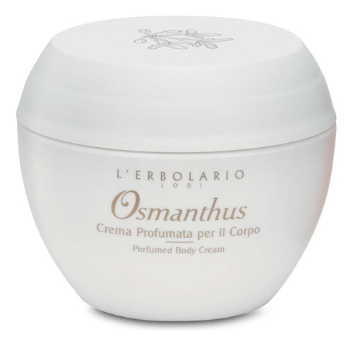 L'erbolario Osmanthus Crema Corporal Perfumada  Nutre Profu